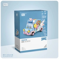 LOZ Mini Car Series Rainbow Car (758pcs) Mini Building Bricks LOZ1133