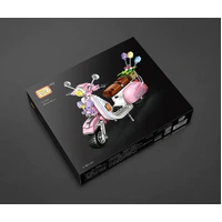 LOZ Mini Car Series Scooter Pink (673 pcs) Mini Building Bricks LOZ1197