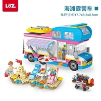 LOZ Mini Car Series Beach Vendor Car Mini Building Bricks LOZ1199
