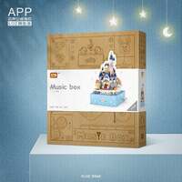 LOZ Diamond Castle Music Box (531pcs) Mini Building Bricks LOZ1220