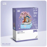 LOZ Sakura Music Box (806pcs) Mini Building Bricks LOZ1221