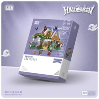 LOZ Mini Block The Halloween Cottage (783pcs) Mini Building Bricks LOZ1233