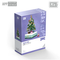LOZ Christmas Tree Music Box (506 pcs) Mini Building Bricks LOZ1237