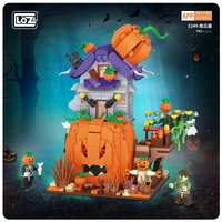 LOZ Mini Block Pumpkin House (762pcs) Mini Building Bricks LOZ1249