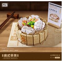 LOZ Food Series Dim Sum Shrimp Dumpling (769pcs) Mini Building Bricks LOZ1261