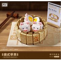 LOZ Food Series Dim Sum Custard Bun (751pcs)