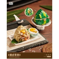 LOZ Food Series Dim Sum Chinese Rice Dumpling (751pcs) Mini Building Bricks LOZ1266