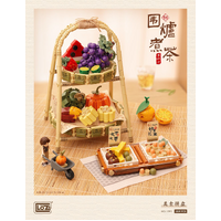 LOZ Gourmet Platter (859pcs) Mini Building Bricks LOZ1391