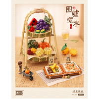 LOZ Gourmet Platter (859pcs) Mini Building Bricks LOZ1391