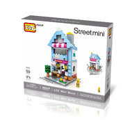LOZ Mini Street Series Sweets Shop Mini Building Blocks (346 Pcs)