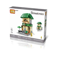 LOZ Mini Street Series Coffee Shop (312pcs) Mini Building Bricks LOZ1608
