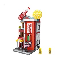 LOZ Mini Street Series Coke Station Mini Building Blocks (396 Pcs)