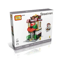 LOZ Mini Street Series Hot Pot Restaurant (380pcs) Mini Building Bricks LOZ1627