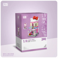 LOZ Mini Street Series Beauty Shop (371 pcs) Mini Building Bricks LOZ1629