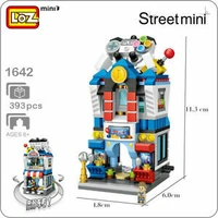 LOZ Mini Street Game Shop Mini Building Bricks LOZ1642