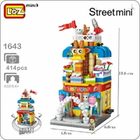 LOZ Mini Street Toy Shop Mini Building Bricks LOZ1643