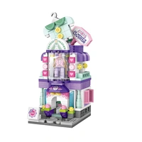 LOZ Street Mini Clothing store Mini Building Bricks LOZ1648