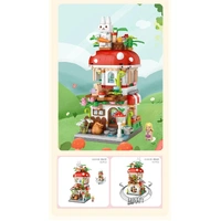 LOZ Mushroom House Mini Building Bricks LOZ1651