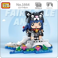 LOZ Cat Doll Mini Building Bricks LOZ1664