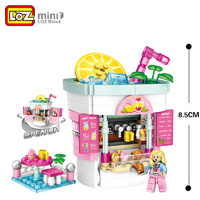 LOZ mocmini Drink shop Mini Building Bricks LOZ1729