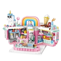 LOZ mocmini Cake shop Mini Building Bricks LOZ1731