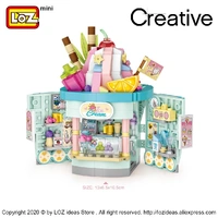 LOZ Ice Cream Shop Mini Building Bricks LOZ1745
