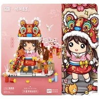 LOZ Girl - Dragon Dress up Mini Building Bricks LOZ1752
