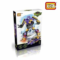 LOZ Transformation Purple and Yellow Car Mini Building Bricks LOZ1837