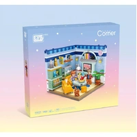 LOZ House Corner Series Bed Room Corner (471 pcs) Mini Building Bricks LOZ1901
