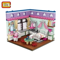 LOZ Corner Bed room Mini Building Bricks LOZ1902