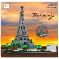 LOZ Eiffel Tower Mini Building Bricks LOZ1929