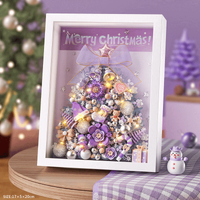 JAKI Christmas Tree Photo Frame Purple LOZ1963