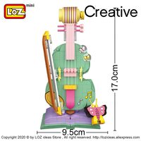 LOZ Violin Mini Building Bricks LOZ4106