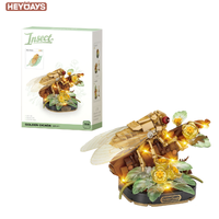 LOZ Cicada(With Strip Light Not Included Battery) LOZ4123