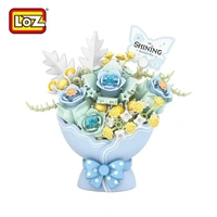 LOZ Blue Flower Bouqet (215pcs) Mini Building Bricks LOZ4606