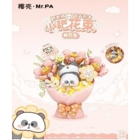 LOZ Mr. PA Pink Flower Bouqet  (233pcs) Mini Building Bricks LOZ7301