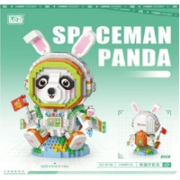LOZ Panda Astronaut Mini Building Bricks LOZ8118