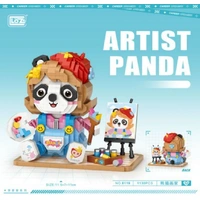 LOZ Panda Painter Mini Building Bricks LOZ8119