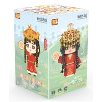 LOZ Diamond Blocks Uighur Girl (930pcs) Mini Building Bricks LOZ8133