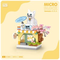 LOZ Pet Shop (120pcs) Mini Building Bricks LOZ8601