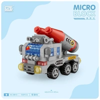 LOZ Guided Missile Vehicle (150pcs) Mini Building Bricks LOZ8615