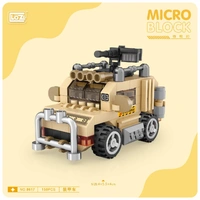 LOZ Machine Gun Truck (150pcs) Mini Building Bricks LOZ8617