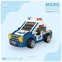 LOZ Police Car (140pcs) Mini Building Bricks LOZ8619