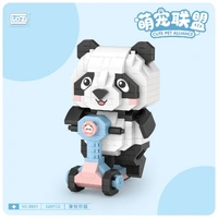 LOZ Panda (320pcs) Mini Building Bricks LOZ8801
