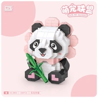 LOZ Panda (350pcs) Mini Building Bricks LOZ8803