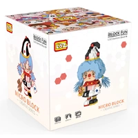 LOZ Diamond Blocks Black and White Clown (690pcs) Mini Building Bricks LOZ8919
