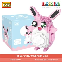 LOZ Block Fun Wigglytuff Mini Building Bricks LOZ9225