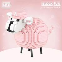 LOZ Block Fun Pink Sheep