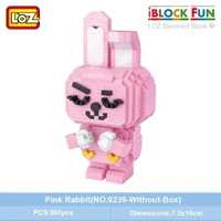 LOZ Pink Rabbit Mini Building Bricks LOZ9239
