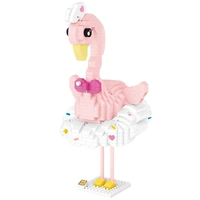 LOZ Ballet Flamingo Mini Building Bricks LOZ9248